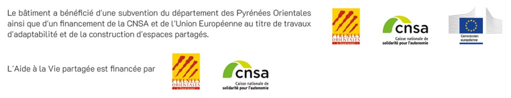 Subvention du département des Pyrénées Orientales et de la CNSA 