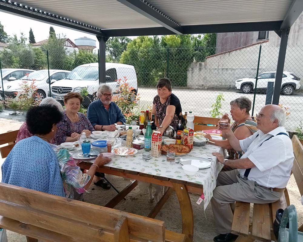 Repas partagé au béguinage d'Agen